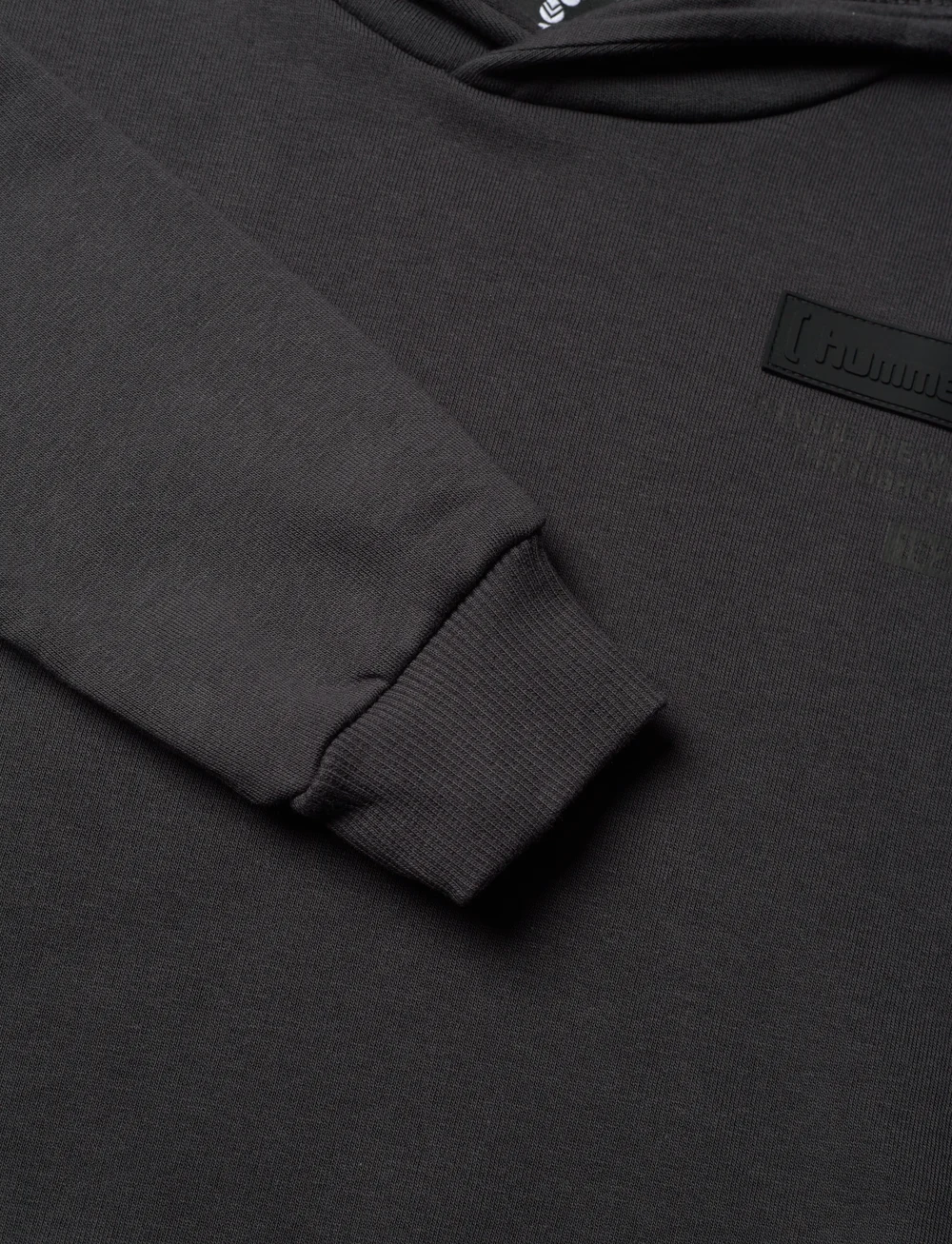 Hummel - hmlARCHIE HOODIE - kapuutsiga dressipluusid - obsidian - 2
