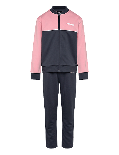 Hummel hmlDALLAS TRACKSUIT - Joggingsæt - PARISIAN NIGHT / pink/rose