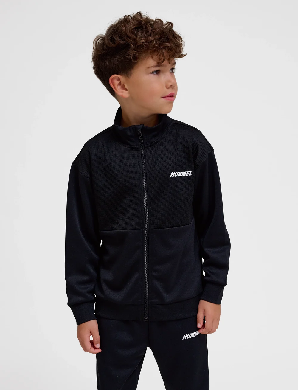 Hummel - hmlODIN ZIP JACKET - dressipluusid - black/asphalt - 0