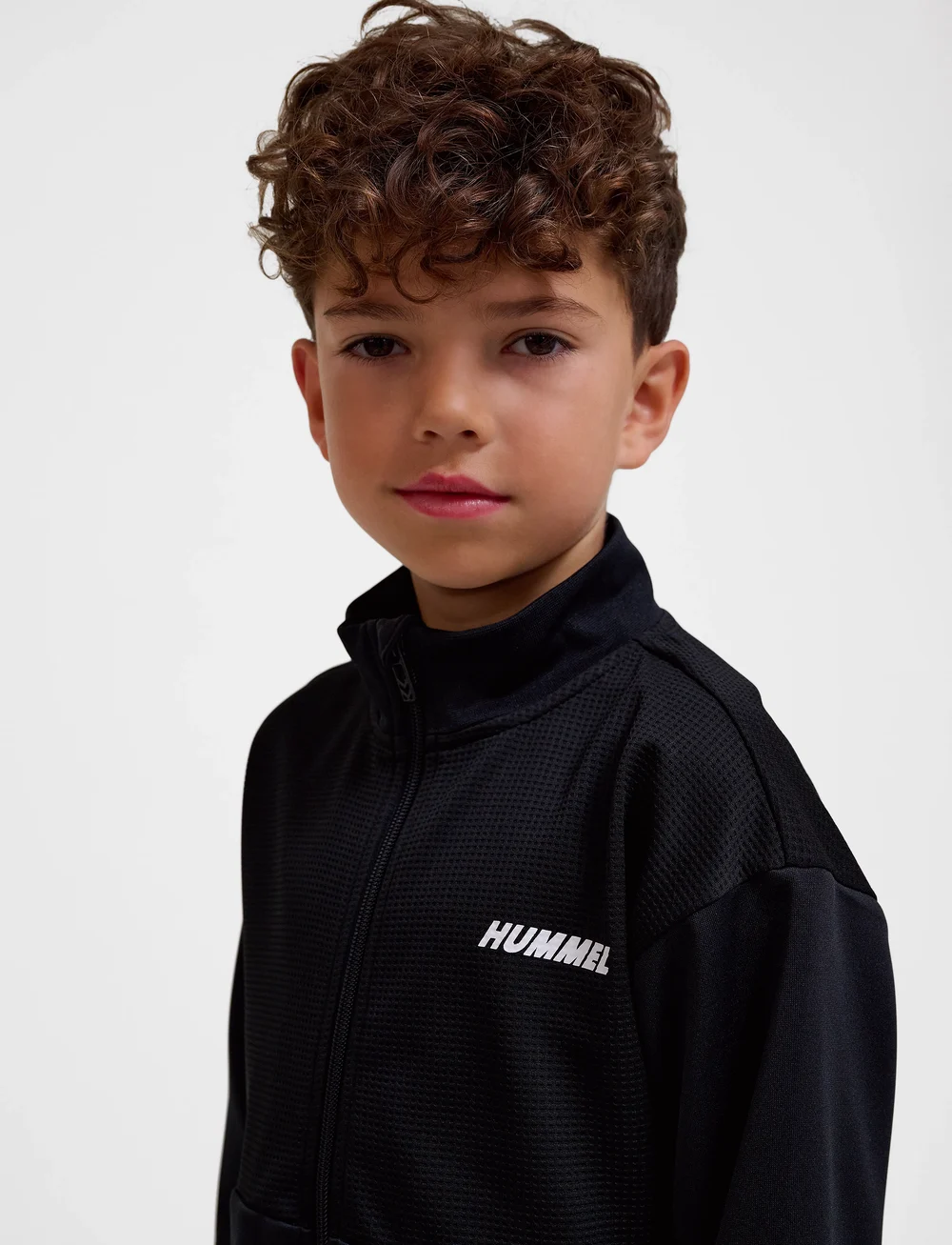 Hummel - hmlODIN ZIP JACKET - dressipluusid - black/asphalt - 4