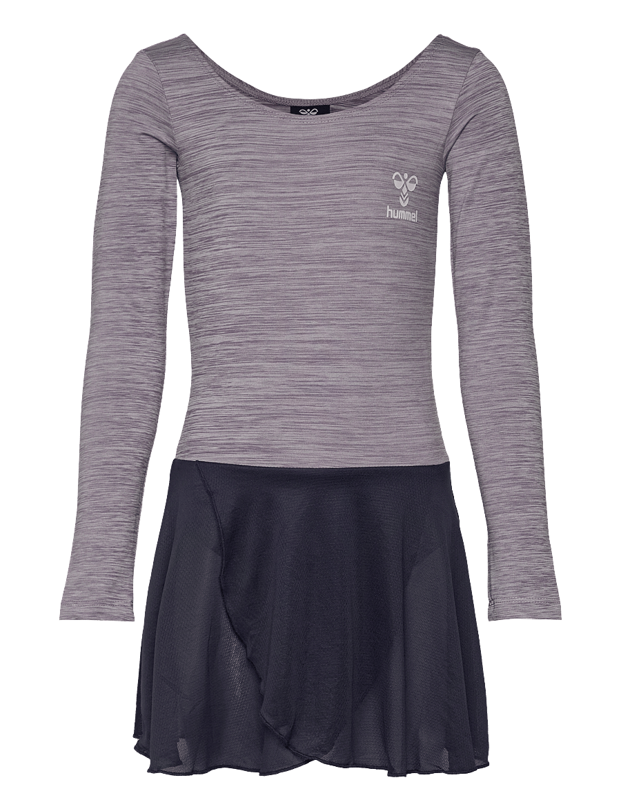 Hummel - hmlJANE GYMSUIT - pikkade varrukatega vabaaja kleidid - lavender gray - 0