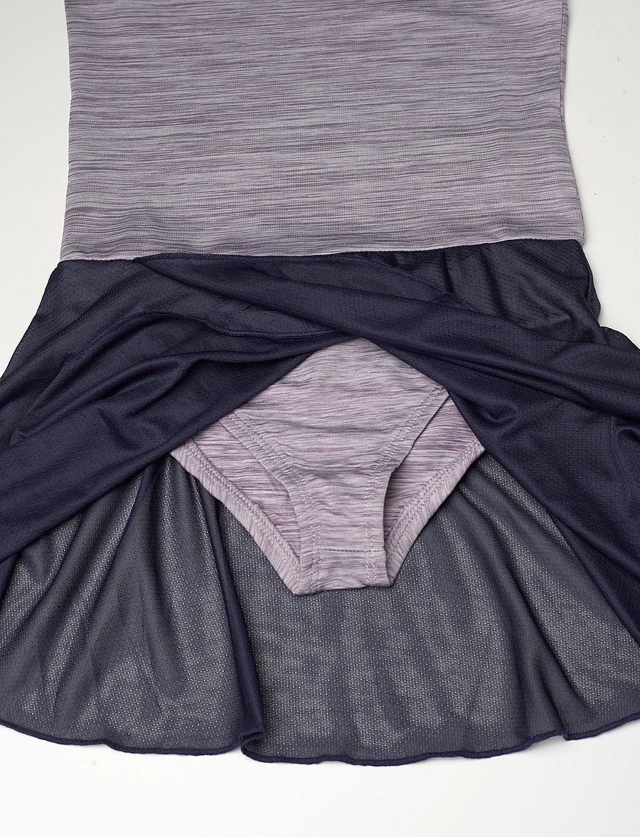 Hummel - hmlJANE GYMSUIT - pikkade varrukatega vabaaja kleidid - lavender gray - 3