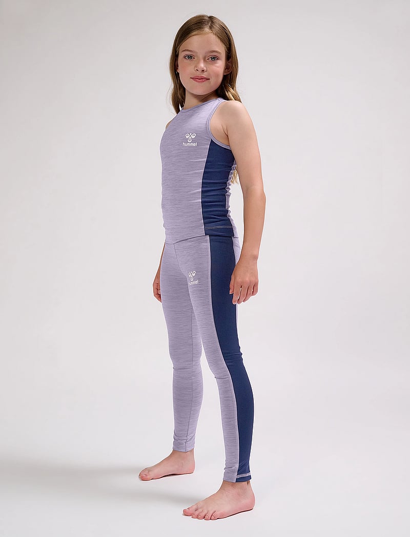 Hummel - hmlJANE TIGHTS - jooksu- ja treeningretuusid - lavender gray - 0