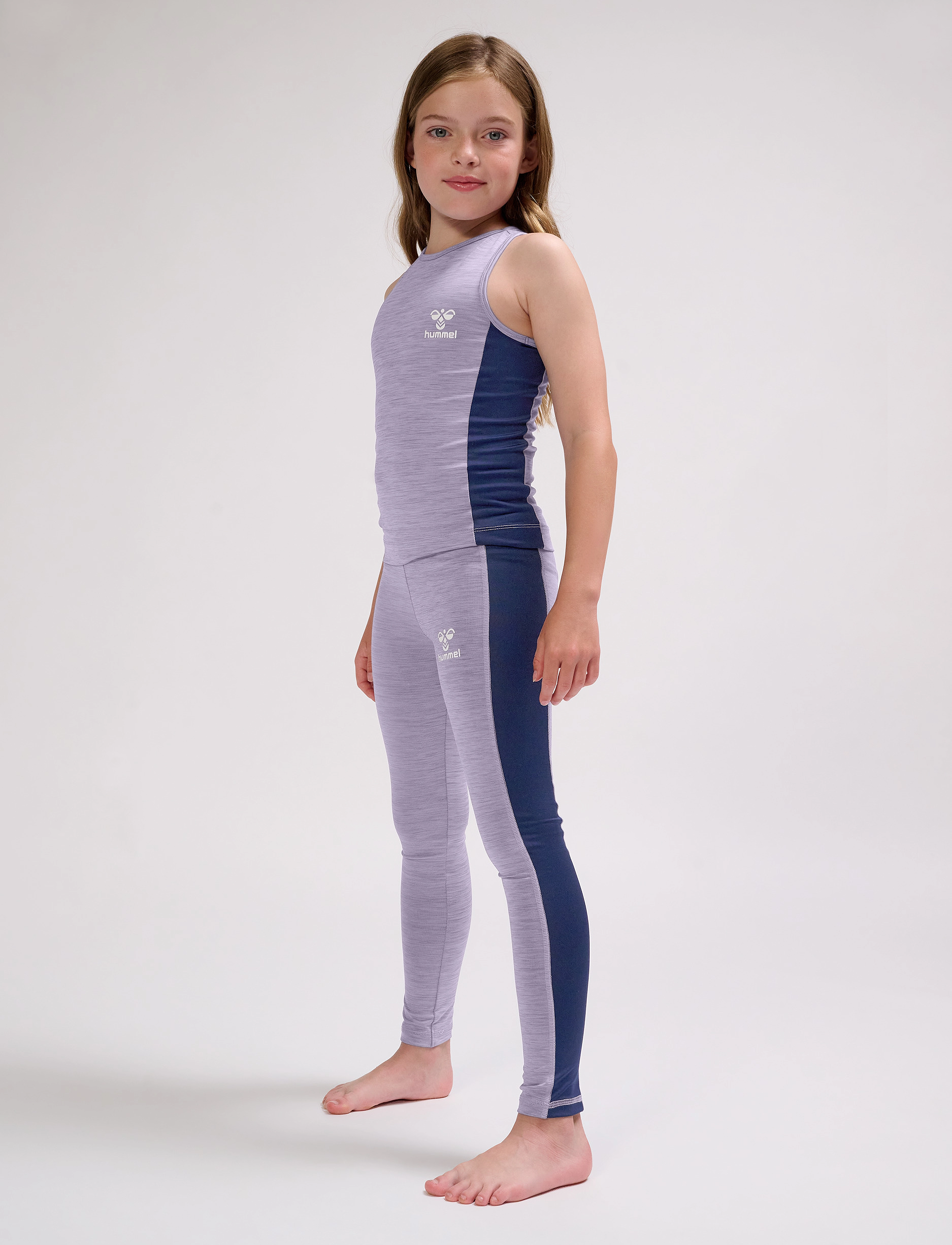Hummel - hmlJANE TIGHTS - laveste priser - lavender gray - 0