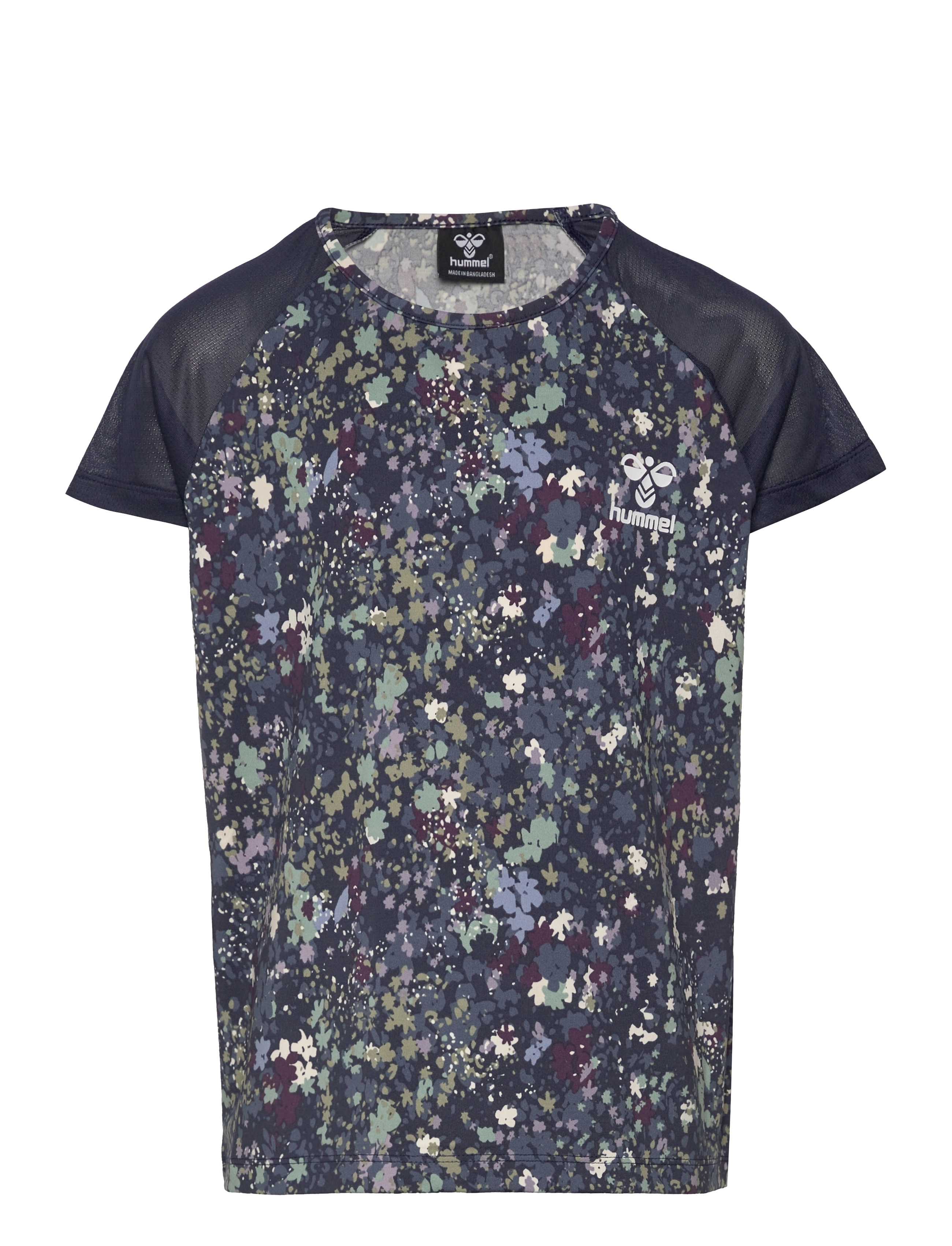 Hummel hmlTESSA T-SHIRT S/S - Tøj - BLACK IRIS / navy