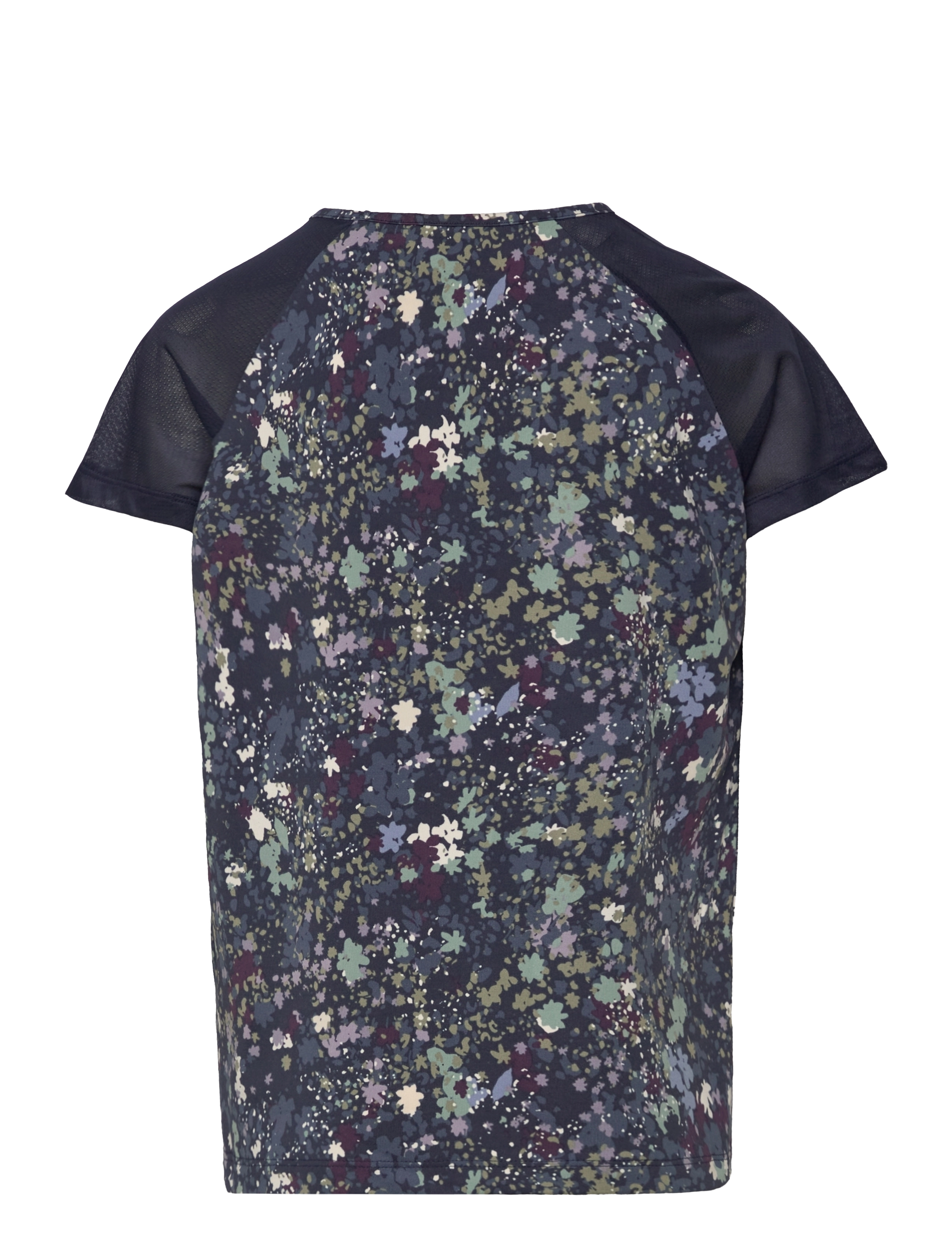 Hummel - hmlTESSA T-SHIRT S/S - sportstoppe - black iris - 1