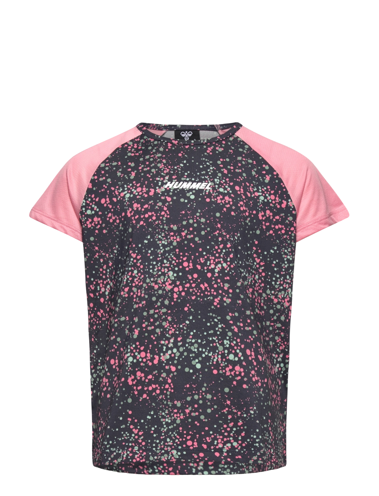 Hummel hmlTESSA T-SHIRT S/S - 4 for 3 - PEONY / grey