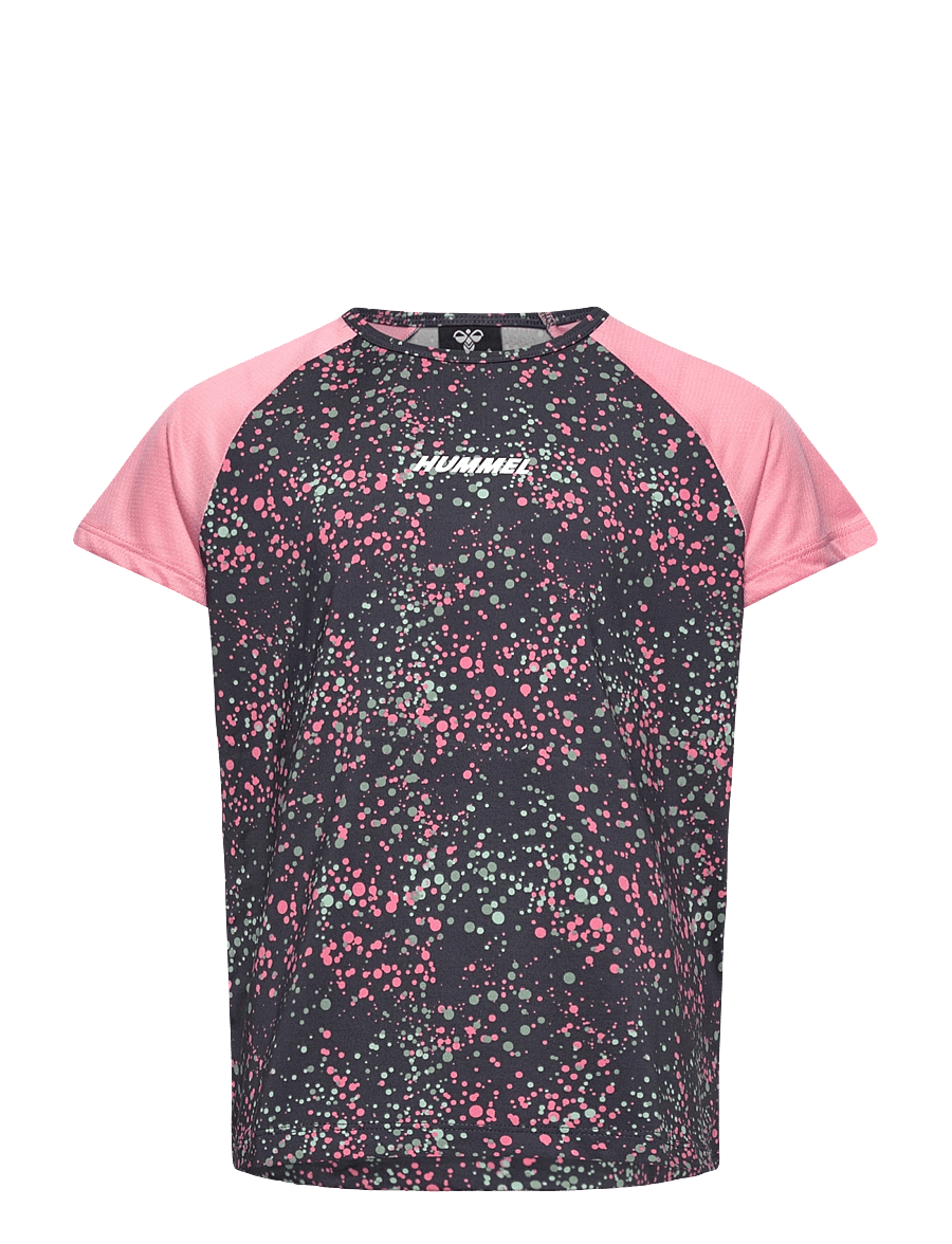 Hummel - hmlTESSA T-SHIRT S/S - sportstoppe - peony - 1
