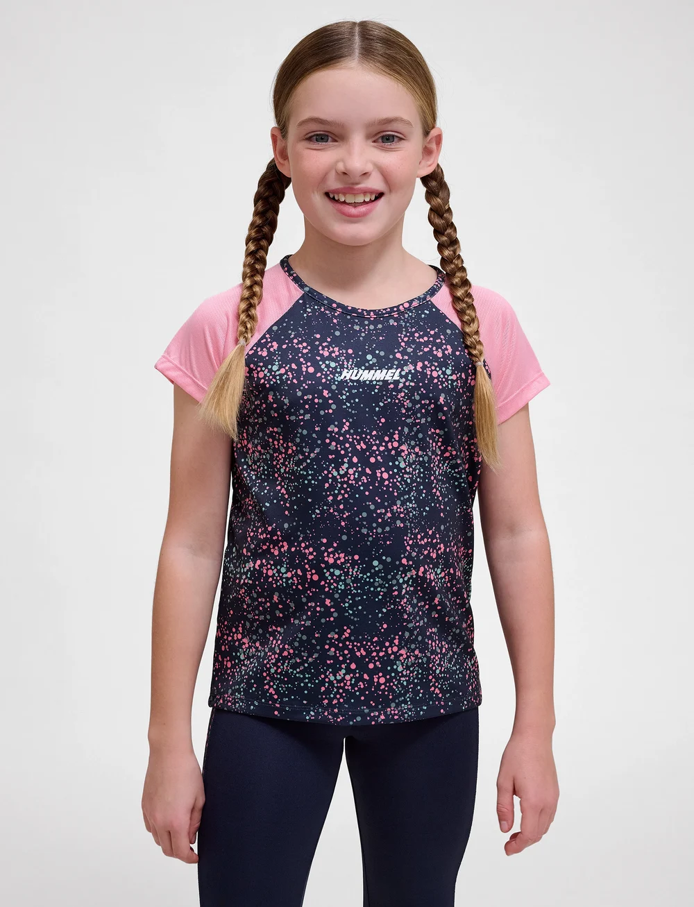 Hummel - hmlTESSA T-SHIRT S/S - sporttoppar - peony - 0