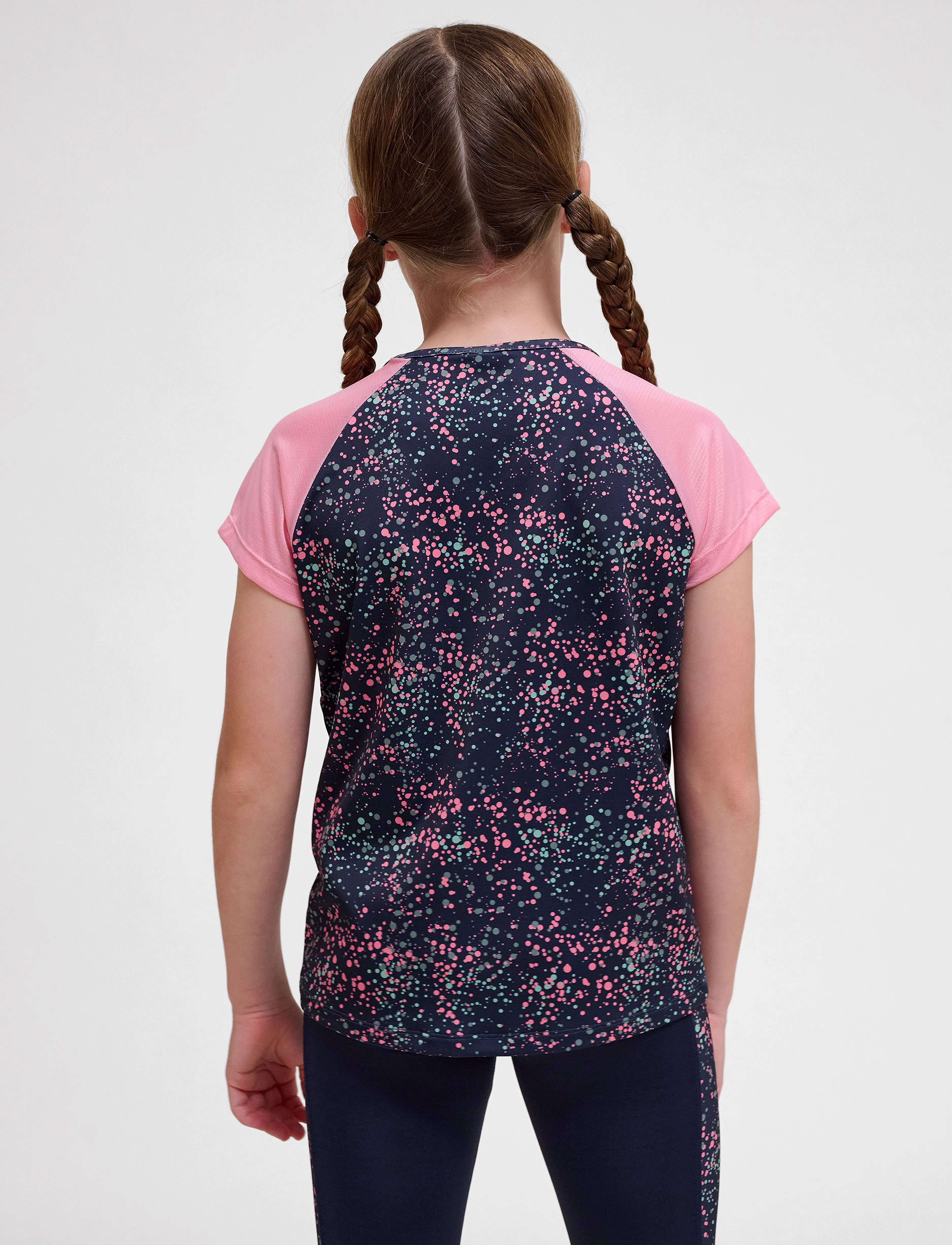 Hummel - hmlTESSA T-SHIRT S/S - sportstoppe - peony - 3