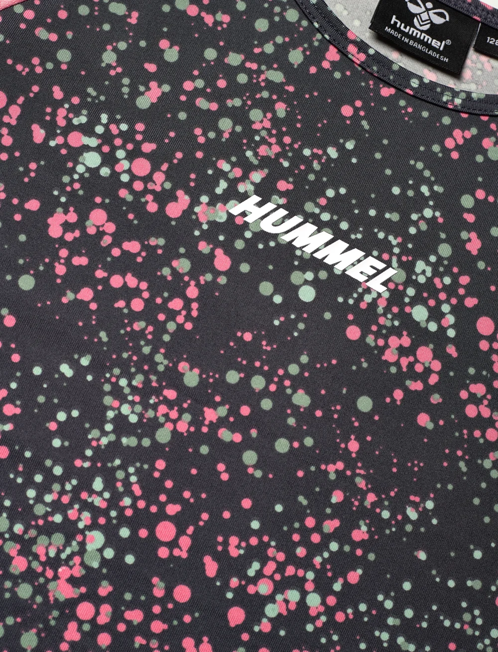 Hummel - hmlTESSA T-SHIRT S/S - sporttoppar - peony - 4