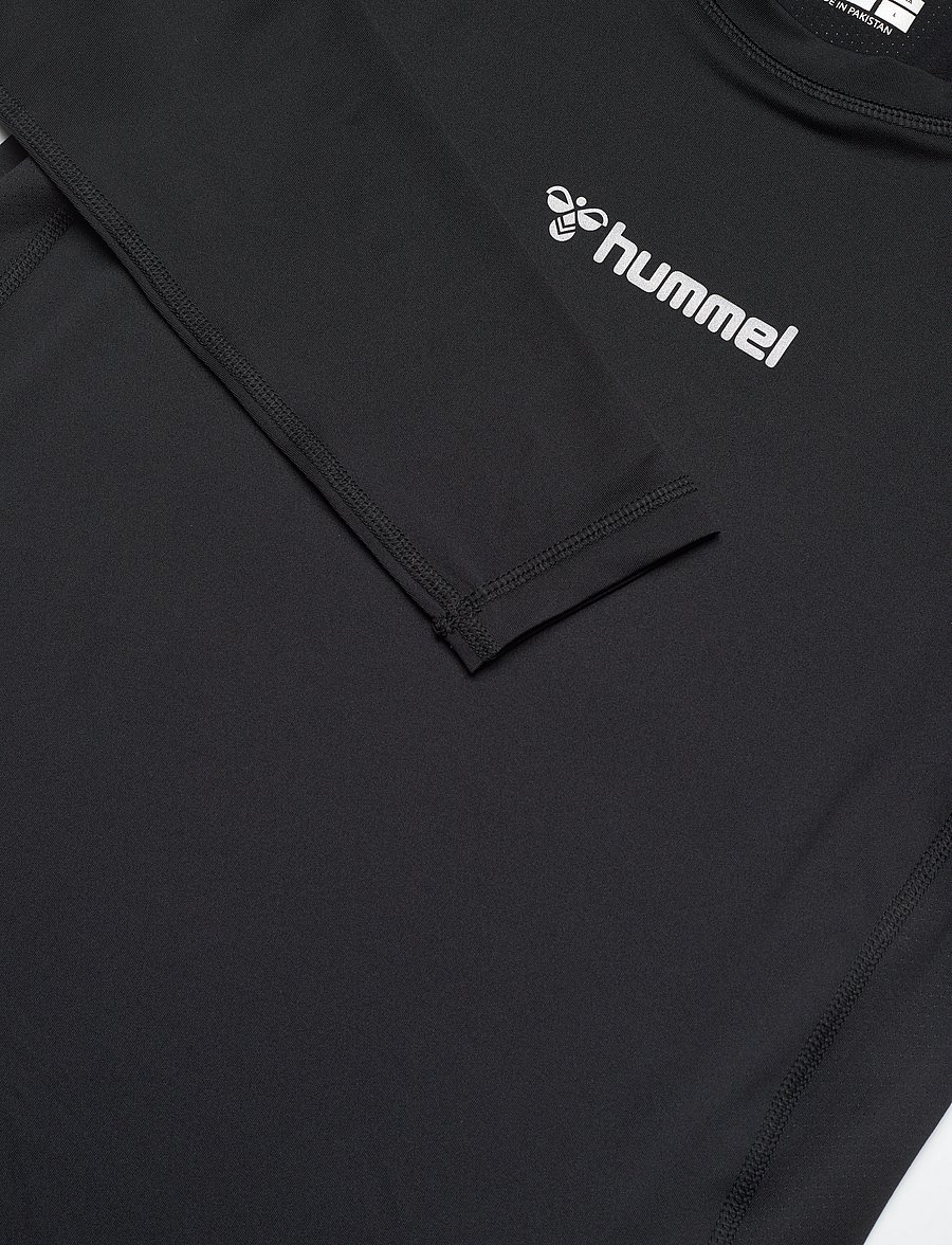 Hummel - hmlBL PERFORMANCE TEE L/S - longsleeved tops - black - 3