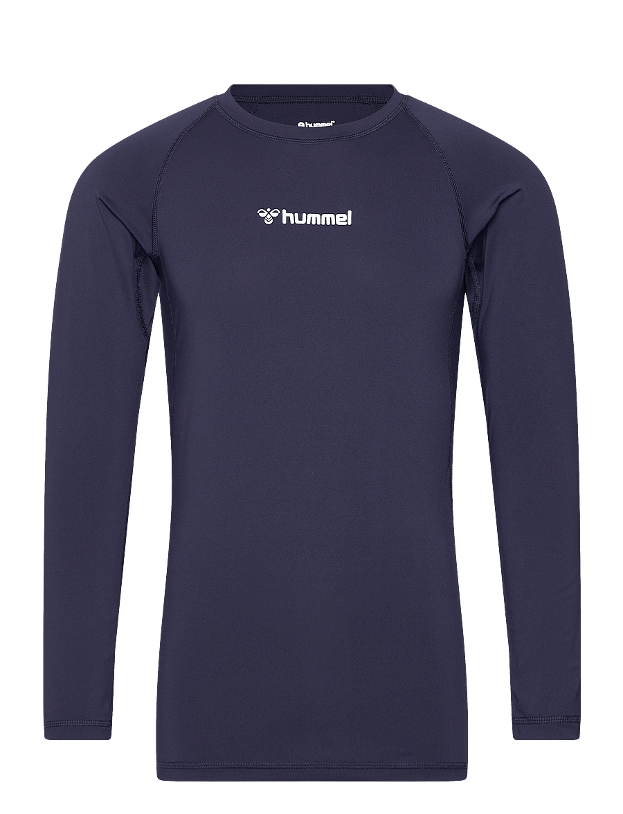 Hummel - hmlBL PERFORMANCE TEE L/S - longsleeved tops - marine - 0