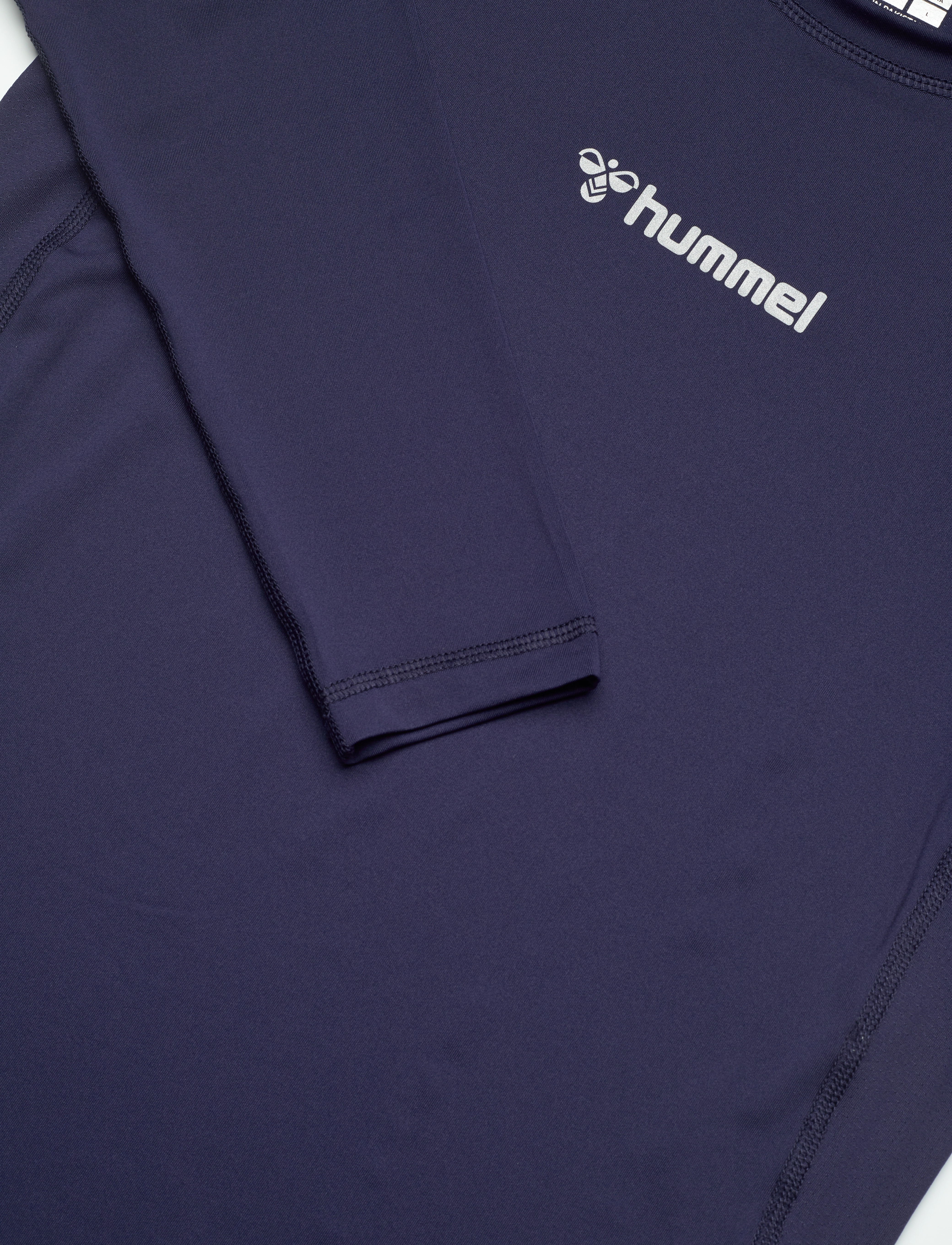 Hummel - hmlBL PERFORMANCE TEE L/S - langarmshirts - marine - 2