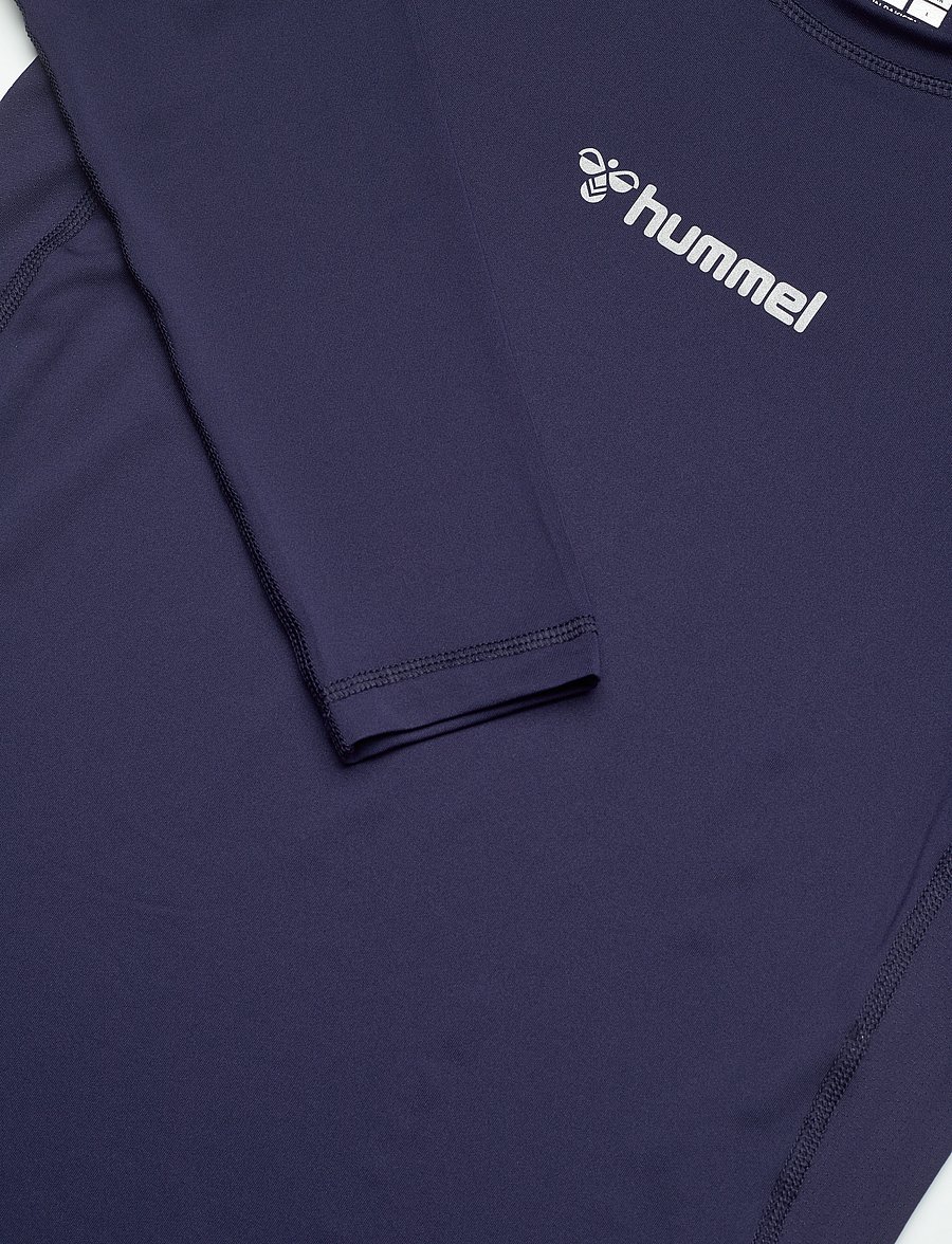 Hummel - hmlBL PERFORMANCE TEE L/S - longsleeved tops - marine - 2