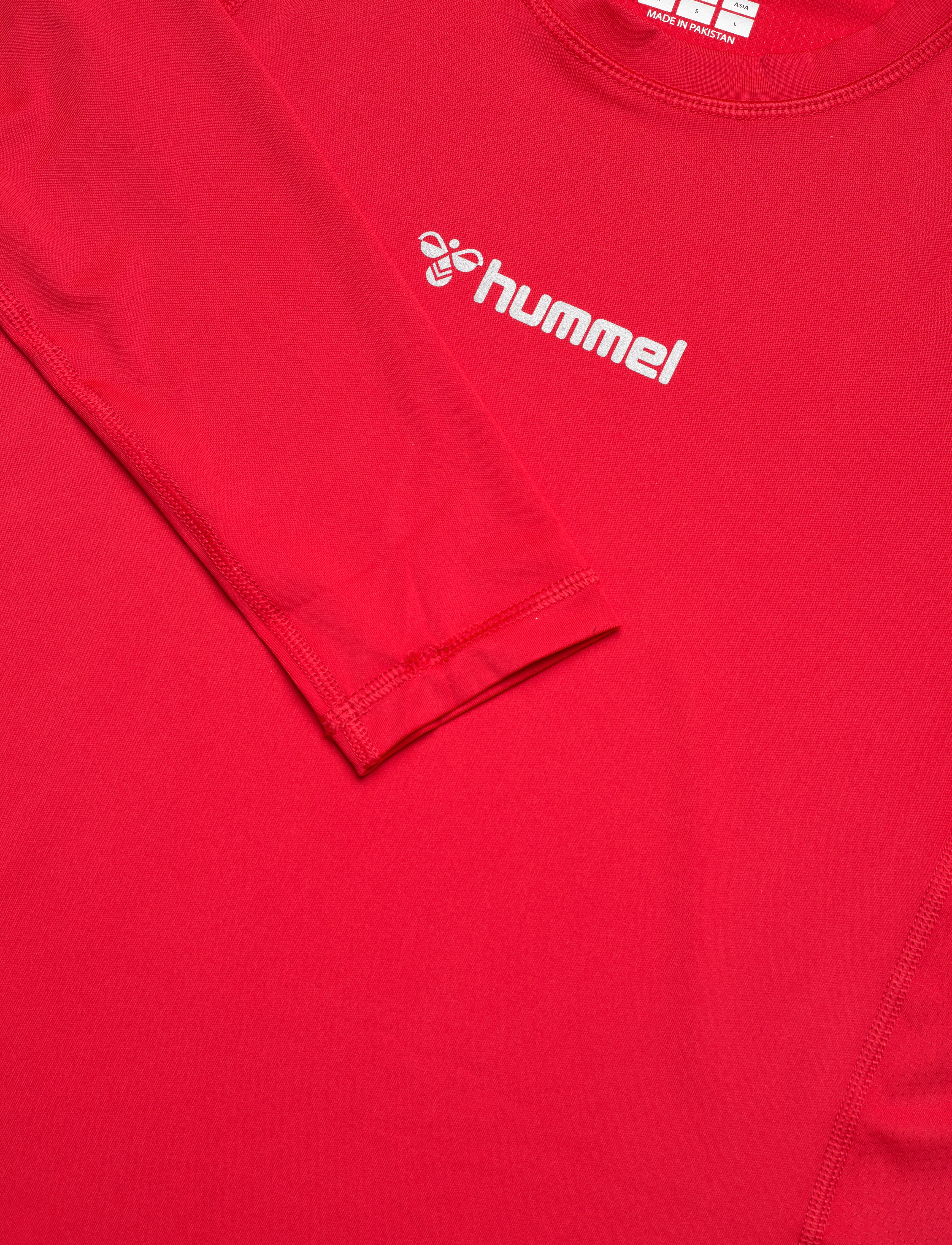 Hummel - hmlBL PERFORMANCE TEE L/S - pikkade varrukatega alussärgid - true red - 2