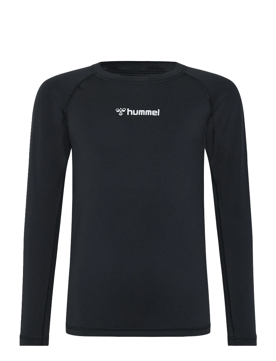 Hummel - hmlBL PERFORMANCE TEE L/S KIDS - underställströjor - black - 0