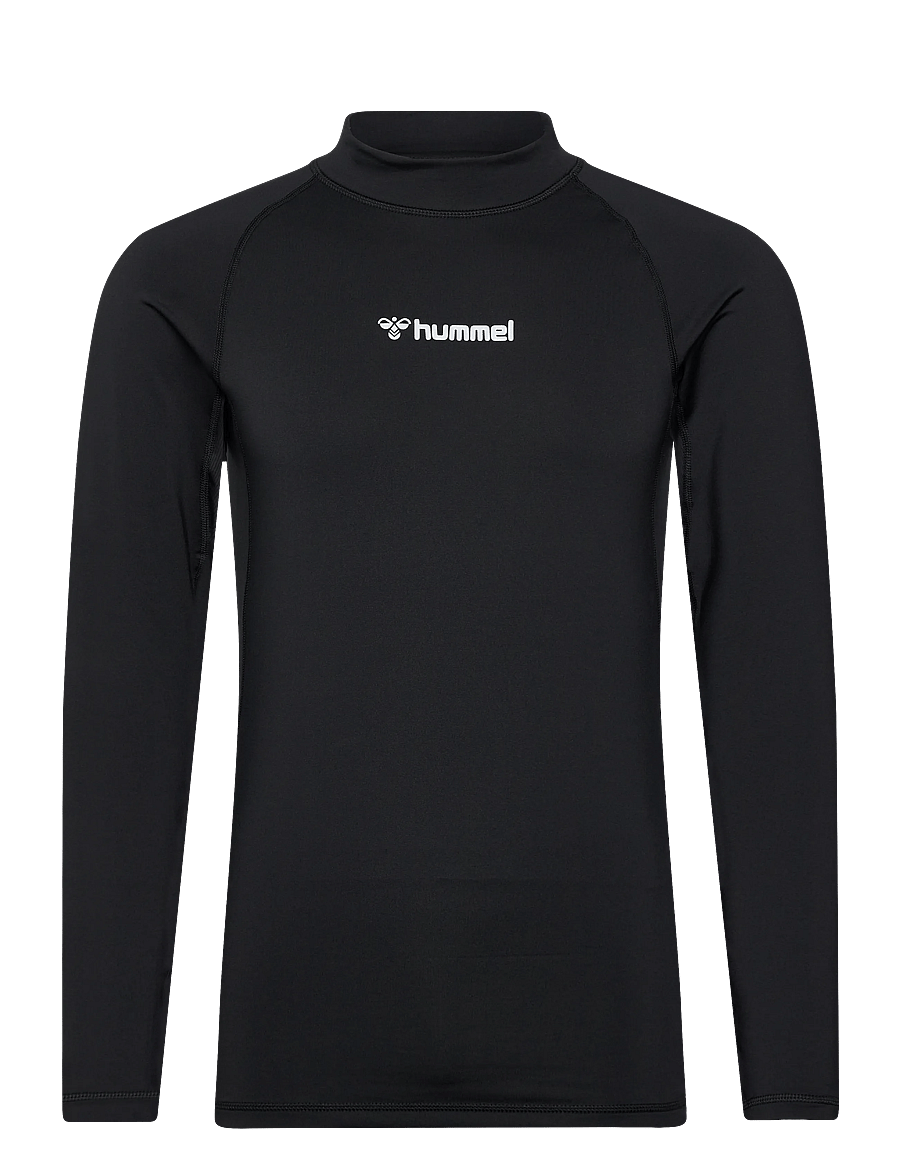Hummel - hmlBL WINTER PERFORMANCE TEE L/S - pikkade varrukatega alussärgid - black - 0