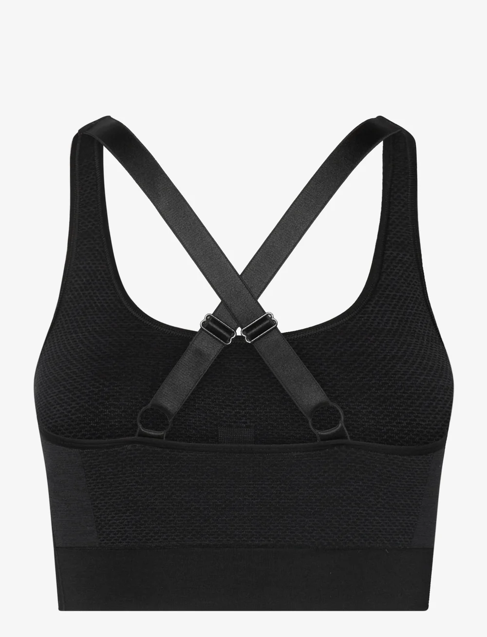 Hummel - hmlMT SHINE SEAMLESS SPORTS BRA - sport-bhs - black melange - 1