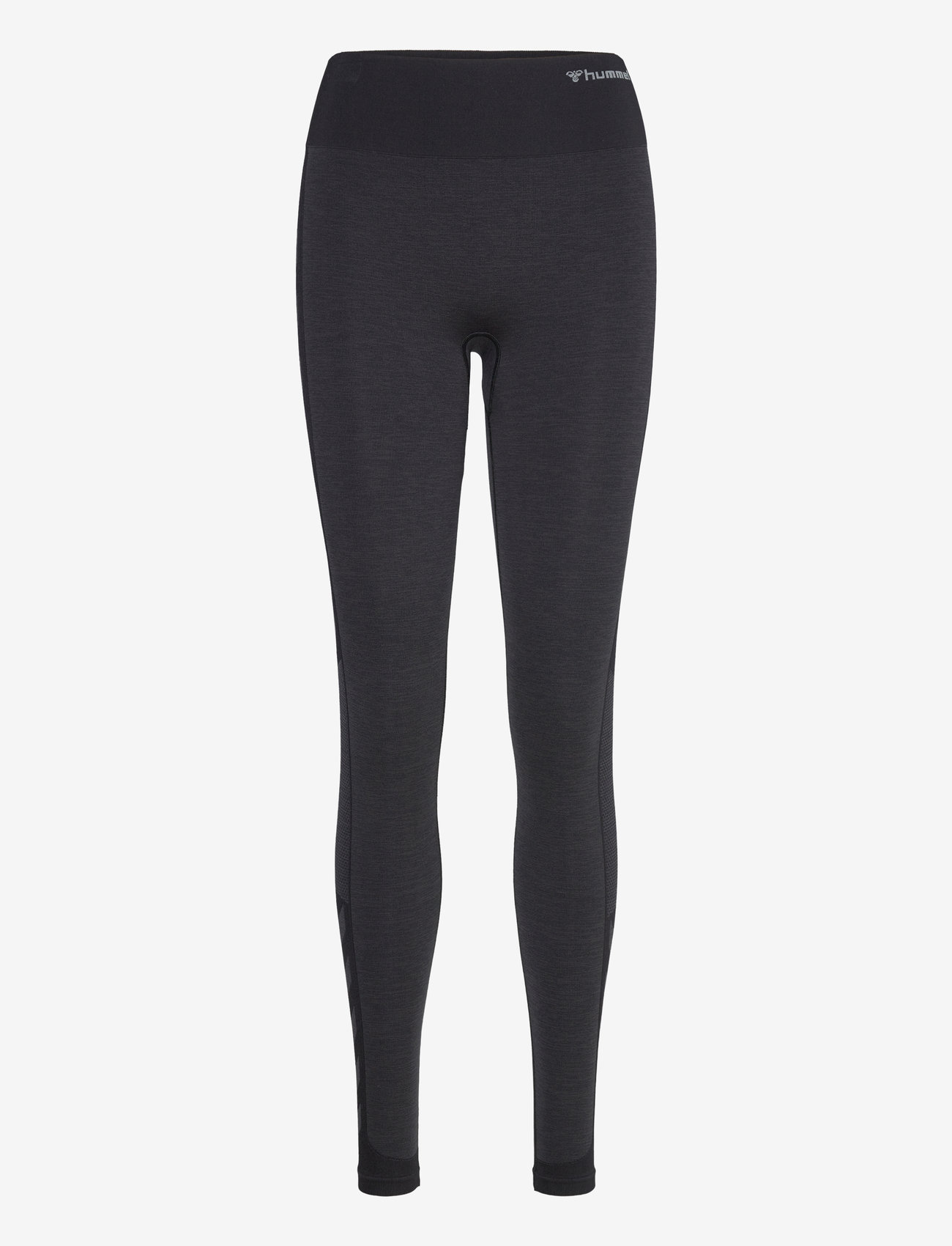 Hummel - hmlMT SHINE SEAMLESS MW TIGHTS - black melange - 0