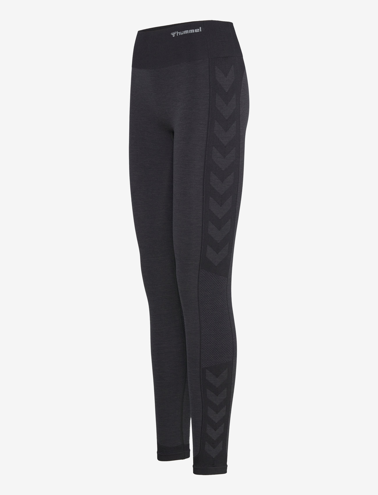 Hummel - hmlMT SHINE SEAMLESS MW TIGHTS - black melange - 2