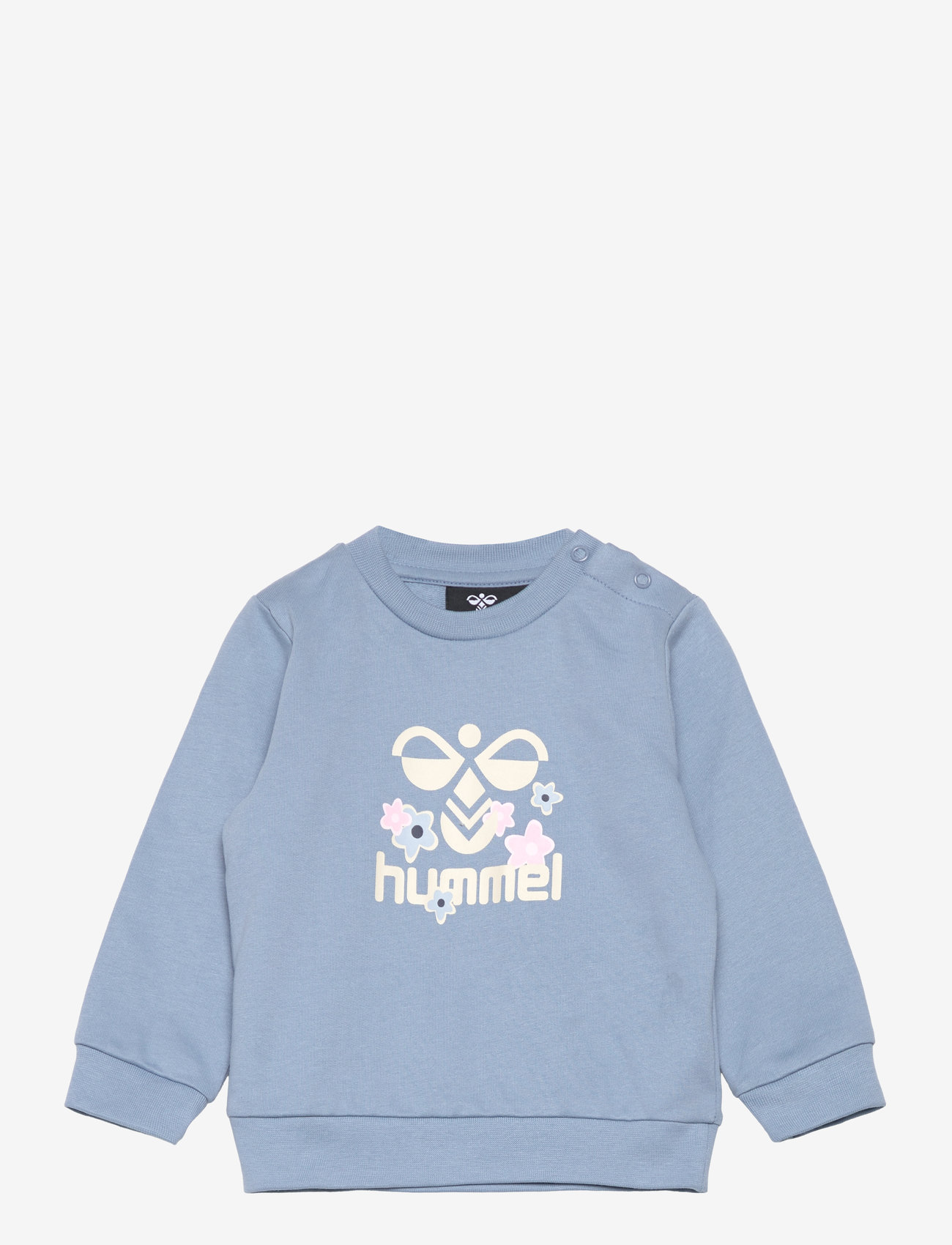 Hummel - hmlLIME SWEATSHIRT - efterårstøj - faded denim - 0