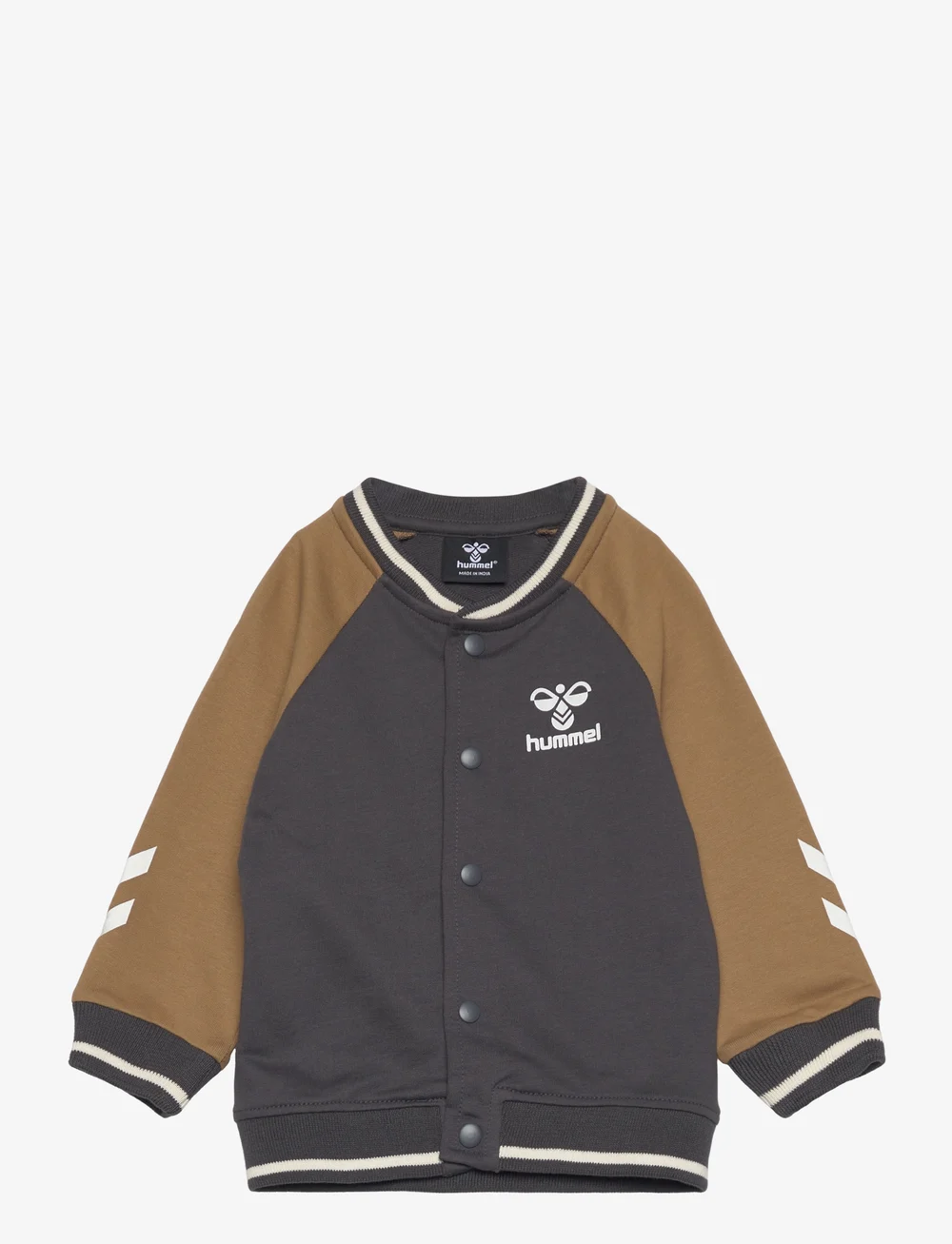 Hummel - hmlHARVEY BUTTON JACKET - sweatshirts - forged iron - 0