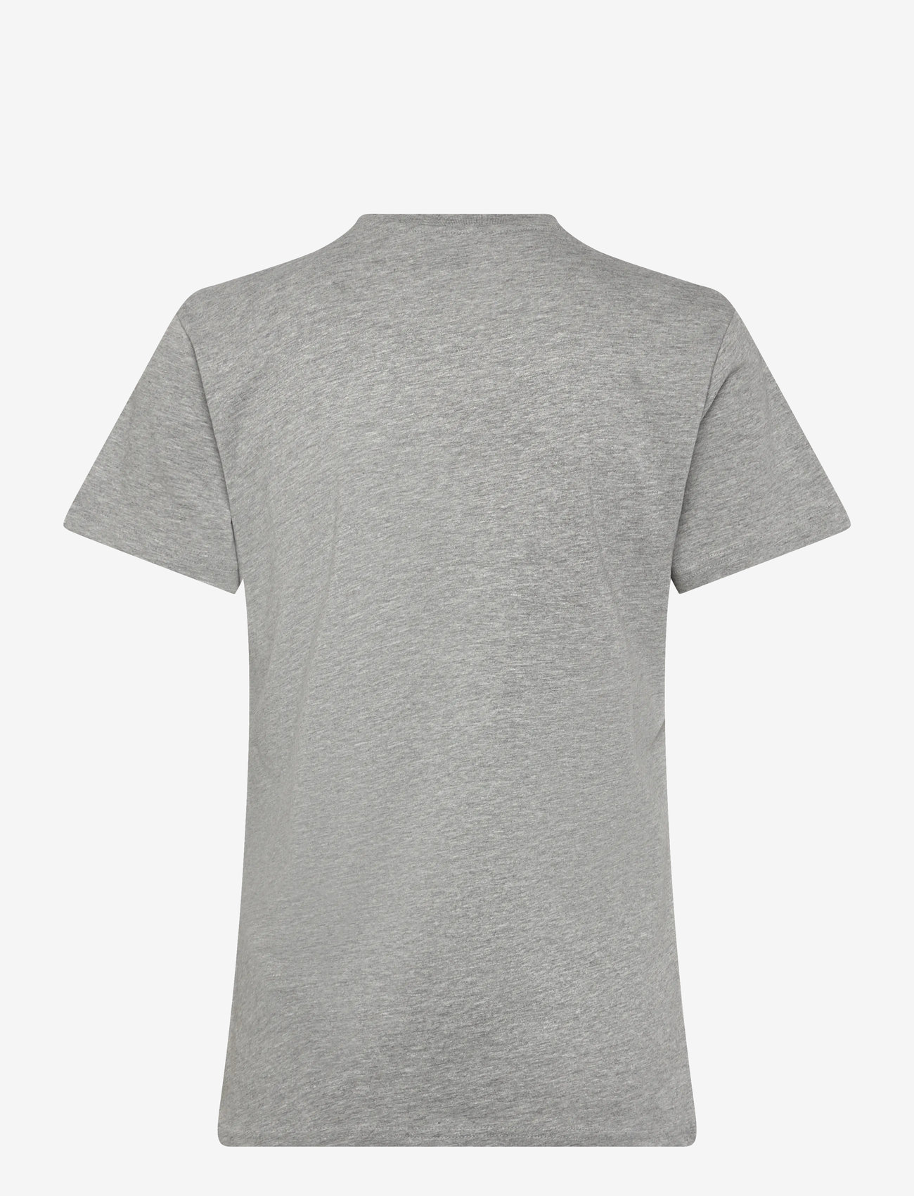 Hummel - hmlELEMENTAL LOGO COTTON TEE WOMAN - alussärgid ja t-särgid - grey melange - 1