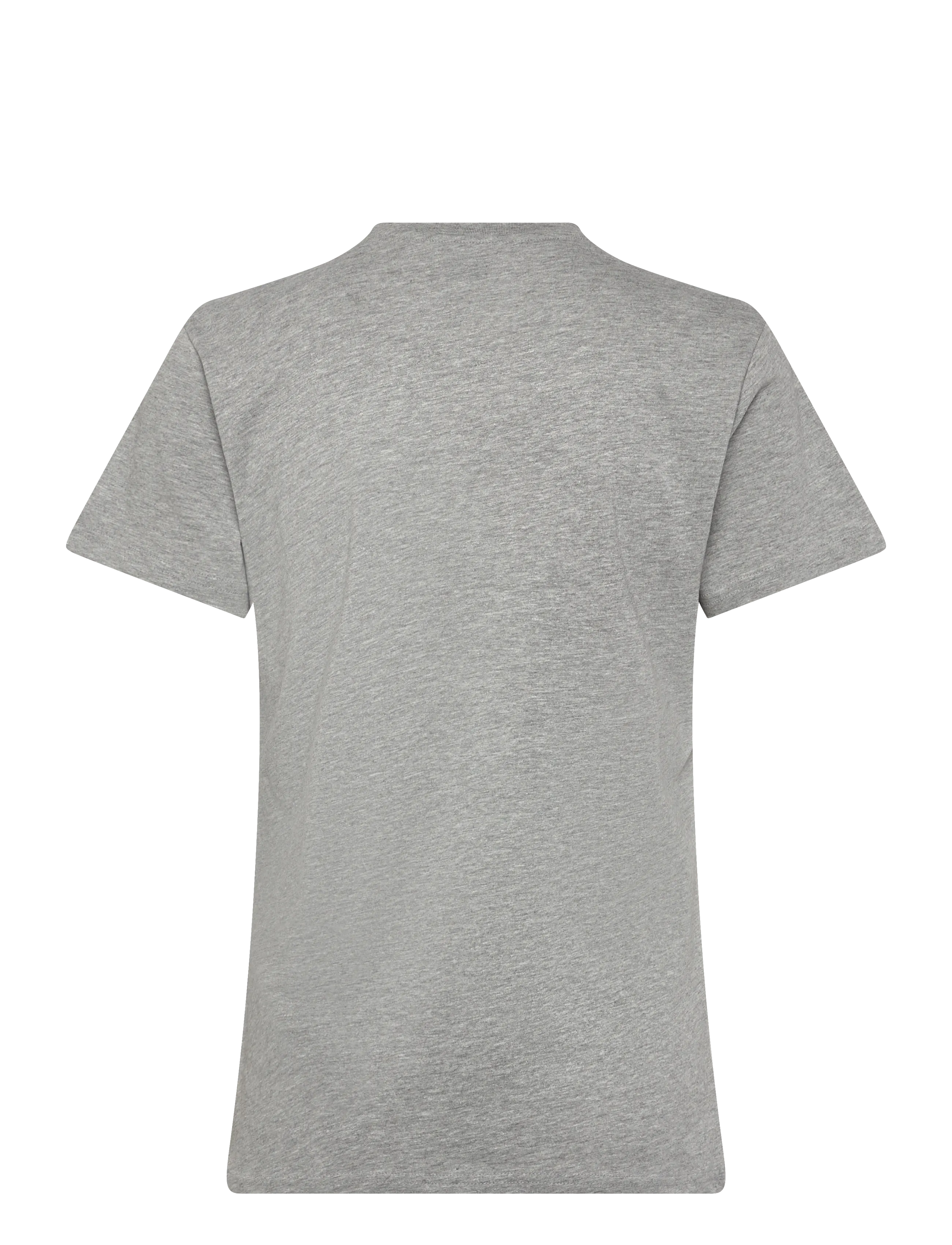 Hummel - hmlELEMENTAL LOGO COTTON TEE WOMAN - grey melange - 1