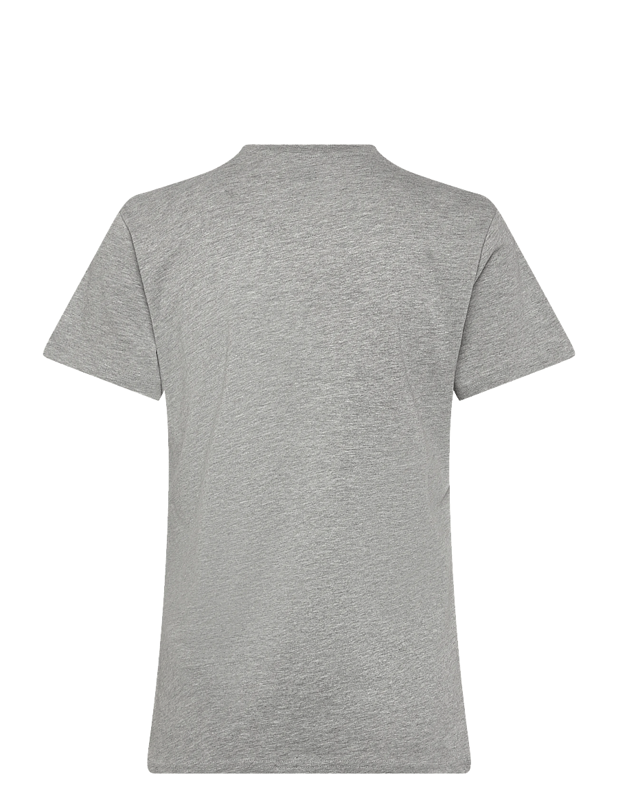 Hummel - hmlELEMENTAL LOGO COTTON TEE WOMAN - grey melange - 1
