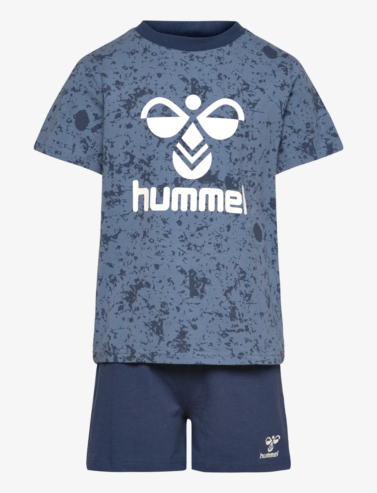 Hummel - hmlNOLE NIGHT SUIT S/S - setit - dark denim - 0