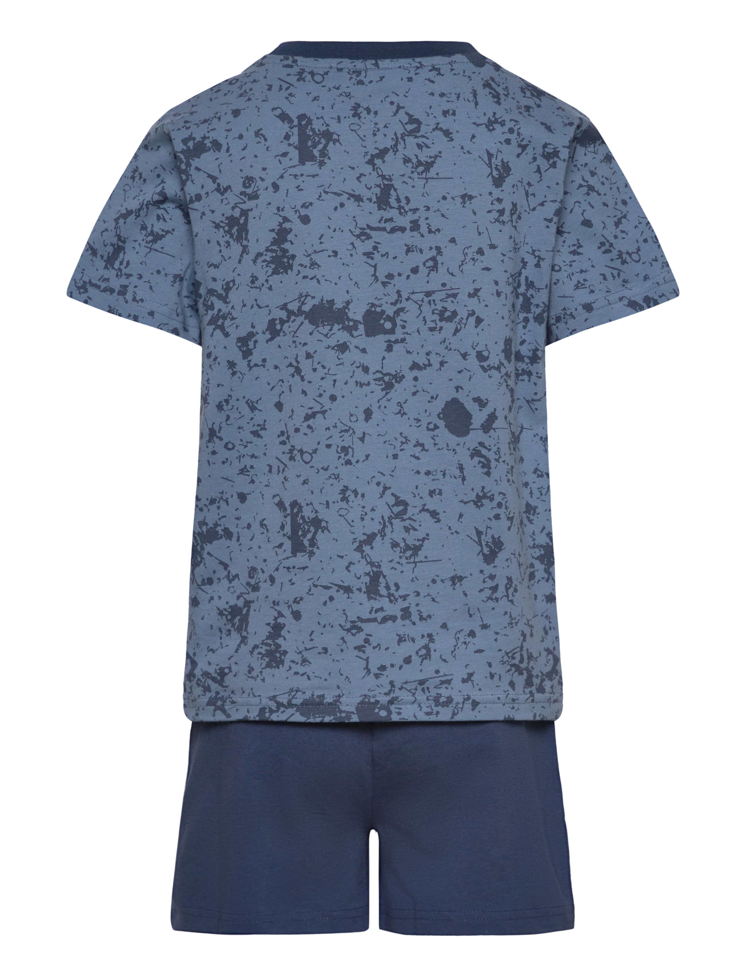 Hummel - hmlNOLE NIGHT SUIT S/S - dark denim - 1