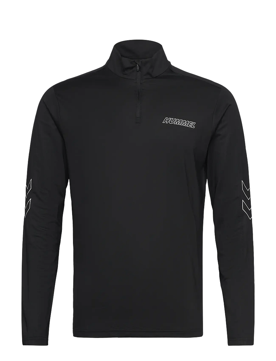 Hummel - hmlTE STRENGTH PL HALF ZIP - fleece & midlayer - black - 0