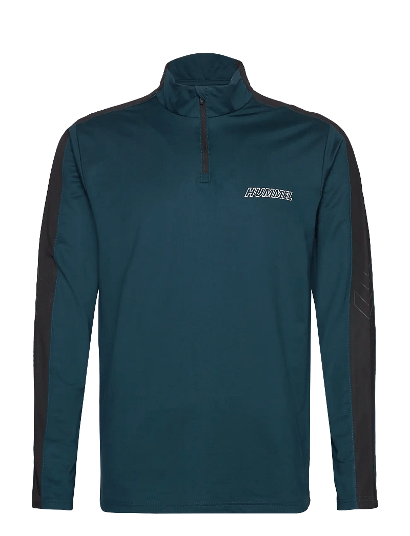 Hummel - hmlTE STRENGTH PL HALF ZIP - fleece & mellanlager - reflecting pond - 0