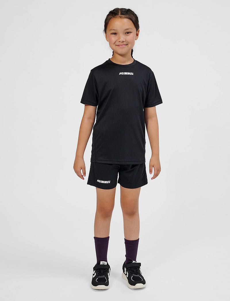 Hummel - hmlMULTI PL JERSEY KIDS - lühikeste varrukatega t-särgid - black - 0