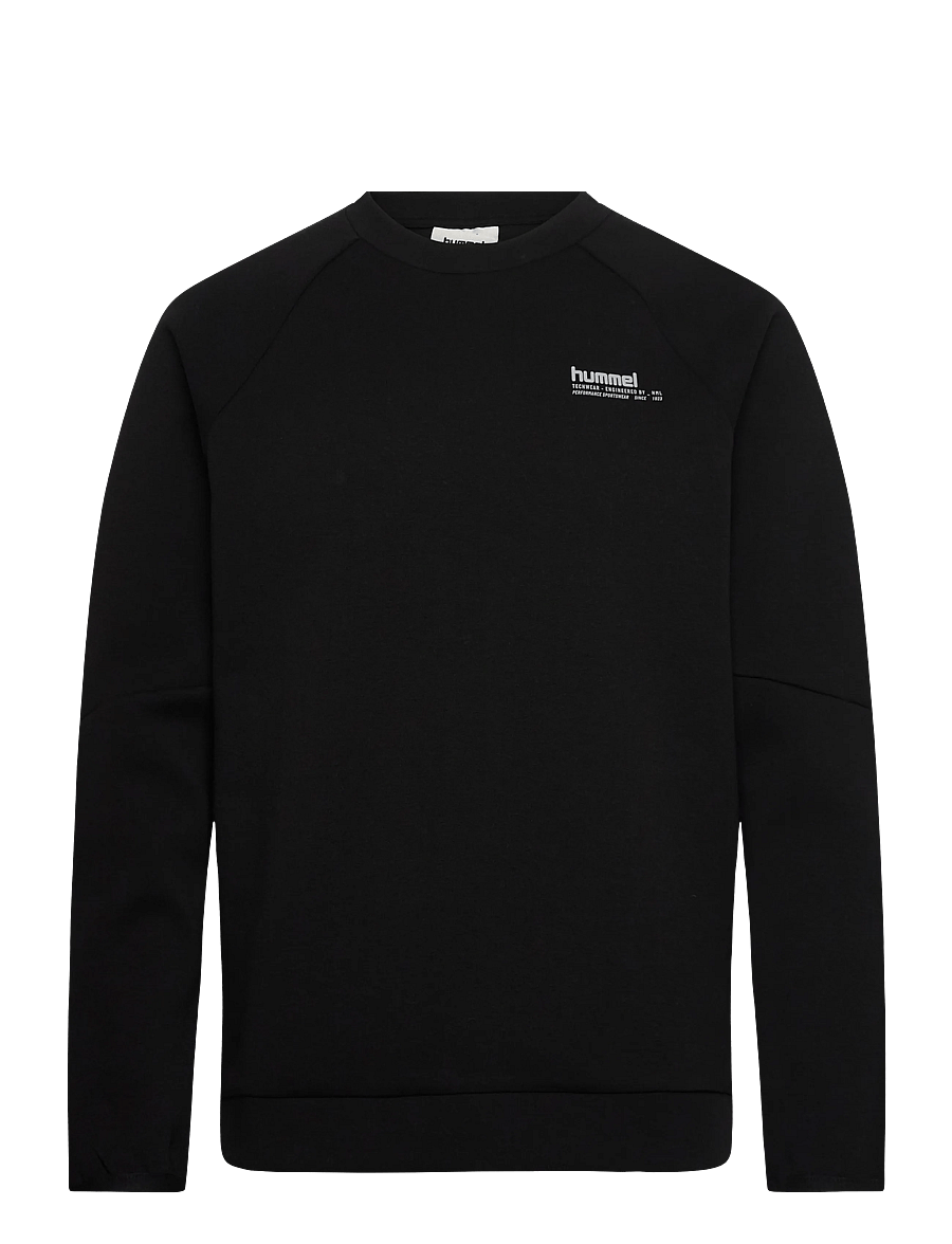 Hummel - hmlTECH FLEECE REGULAR CREW - oberteile - black - 0