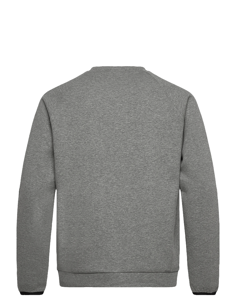 Hummel - hmlTECH FLEECE REGULAR CREW - oberteile - grey melange - 1