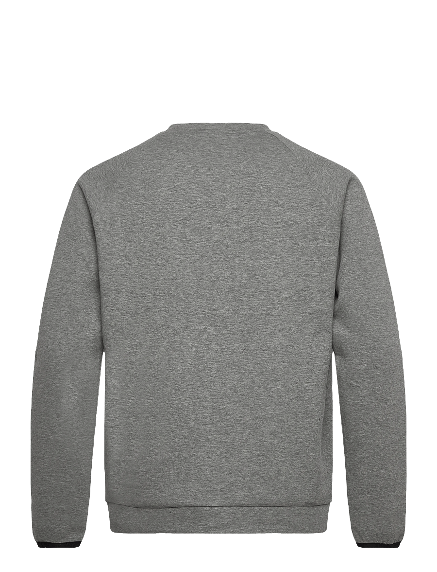 Hummel - hmlTECH FLEECE REGULAR CREW - oberteile - grey melange - 1