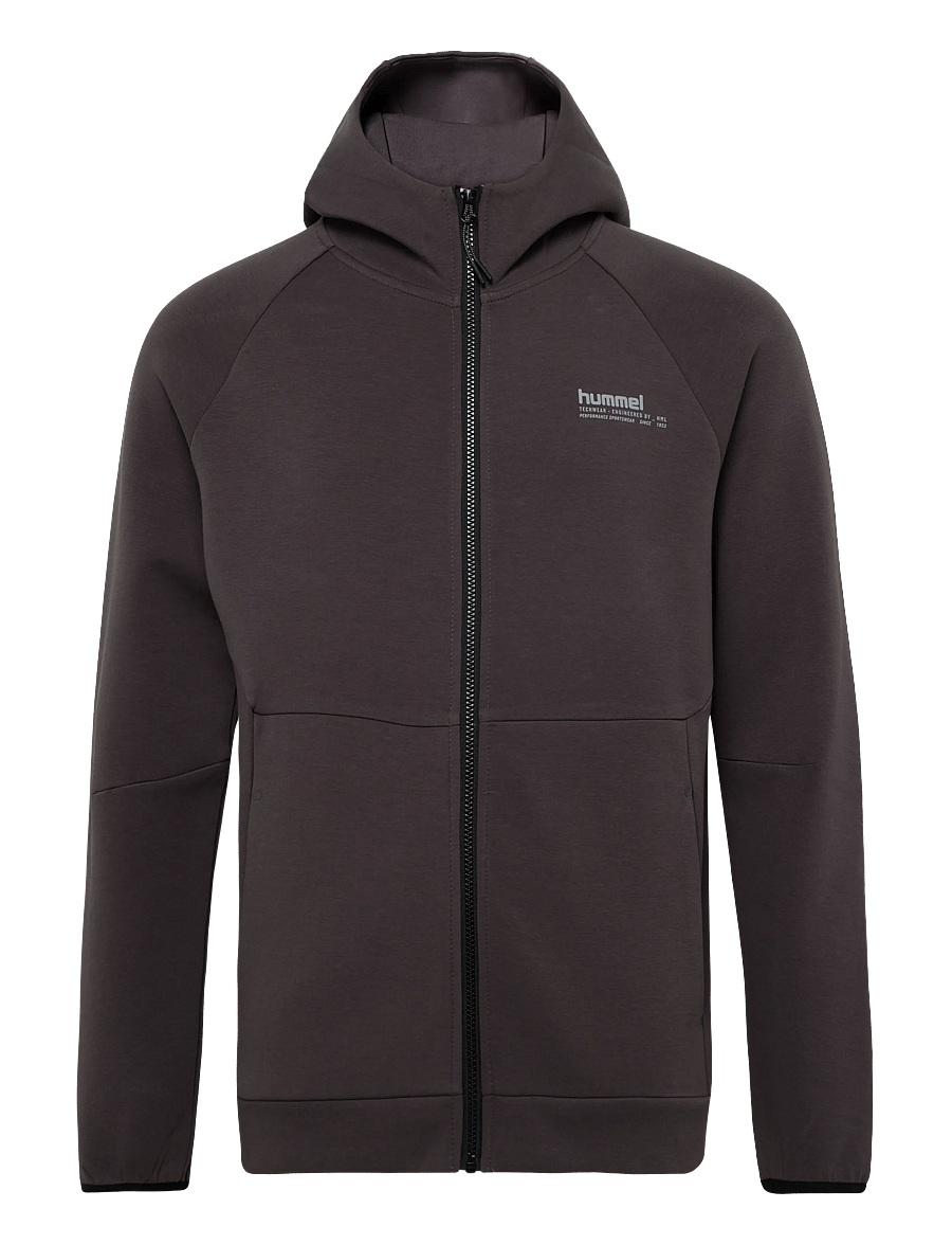 Hummel - hmlTECH FLEECE REGULAR ZIP HOODIE - shale - 0