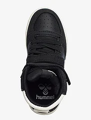 Hummel - SLIMMER STADIL LEATHER HIGH JR - sneakers med høyt skaft - black/blue - 3