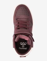 Hummel - SLIMMER STADIL LEATHER HIGH JR - sneakers med høyt skaft - catawba grape - 3