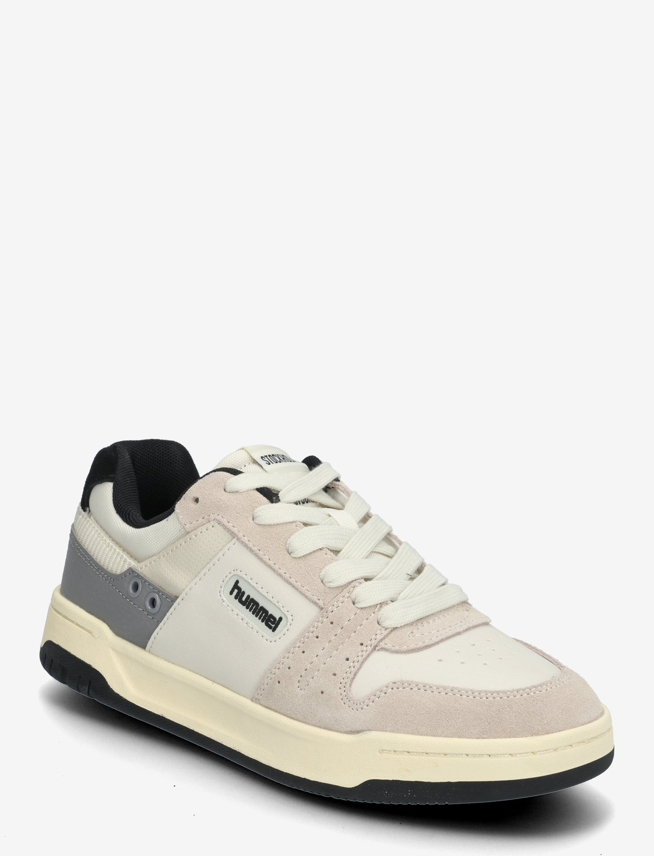 Hummel - STOCKHOLM LX-E BS - lave sneakers - marshmallow/black iris - 0