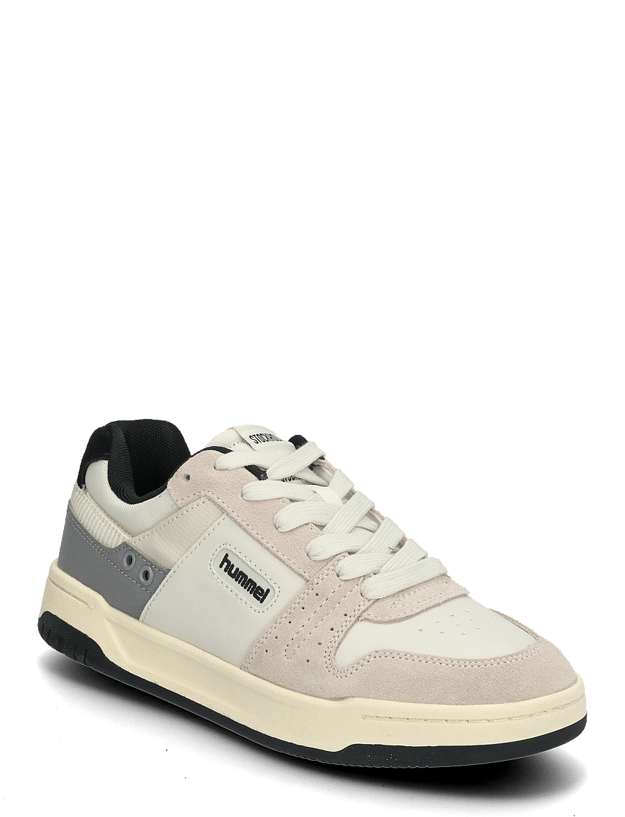 Hummel - STOCKHOLM LX-E BS - låga sneakers - marshmallow/black iris - 0