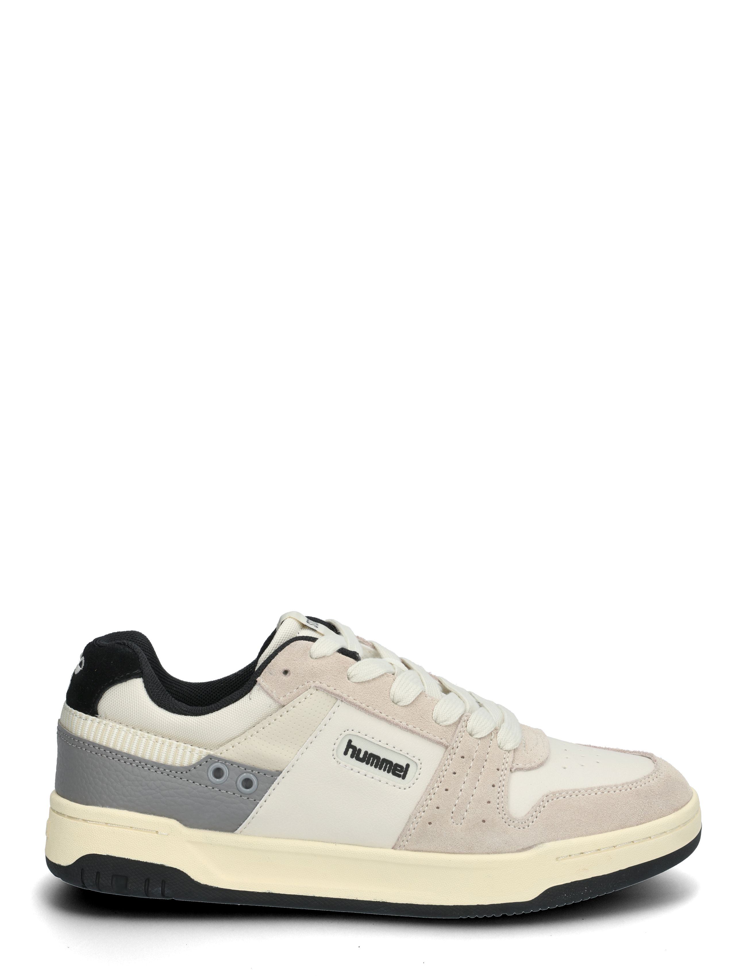 Hummel - STOCKHOLM LX-E BS - matalavartiset tennarit - marshmallow/black iris - 1