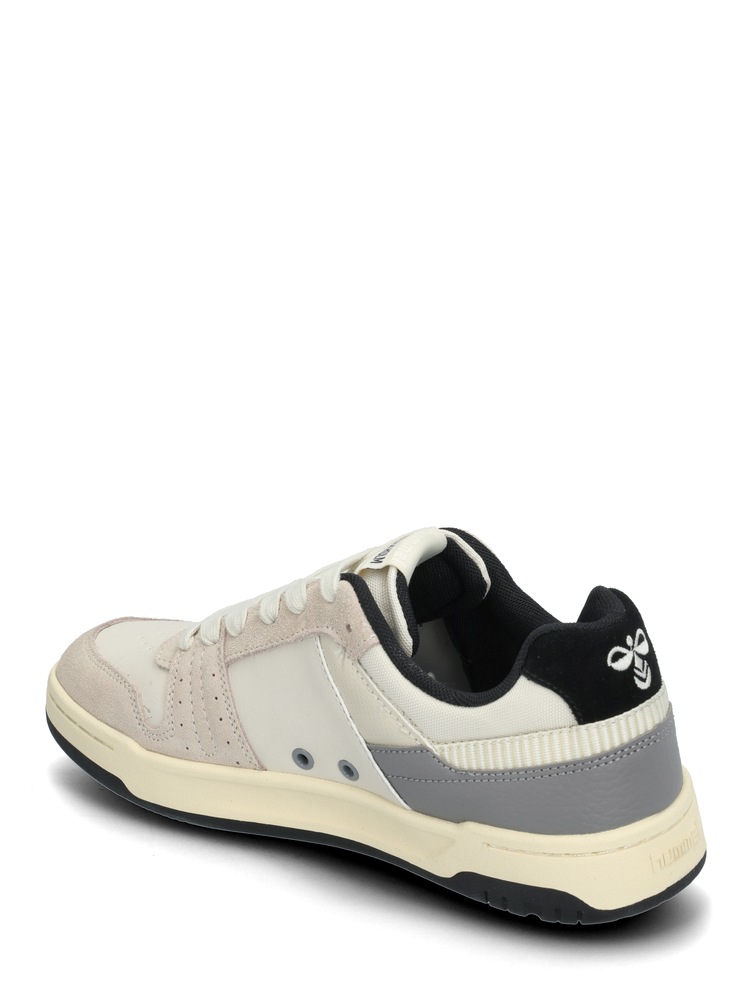 Hummel - STOCKHOLM LX-E BS - matalavartiset tennarit - marshmallow/black iris - 2