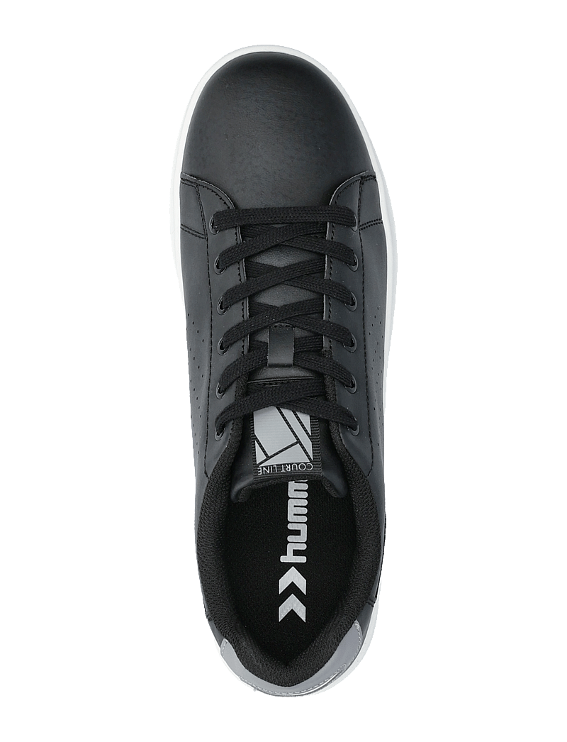 Hummel - COURT LINE - niedriger schnitt - black/alloy - 3
