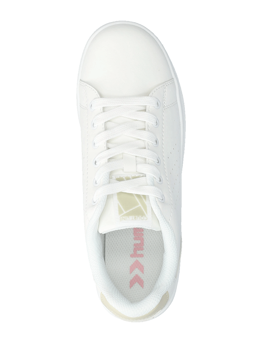 Hummel - COURT LINE - niedrige sneakers - white/bone white - 3