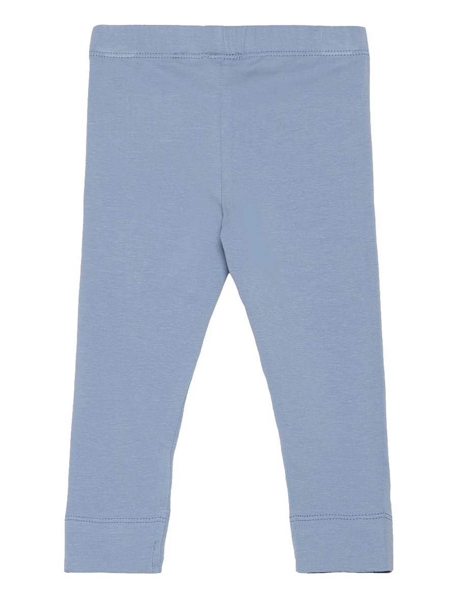 Hummel - hmlMINO TIGHTS - leggings - faded denim/marshmallow - 1