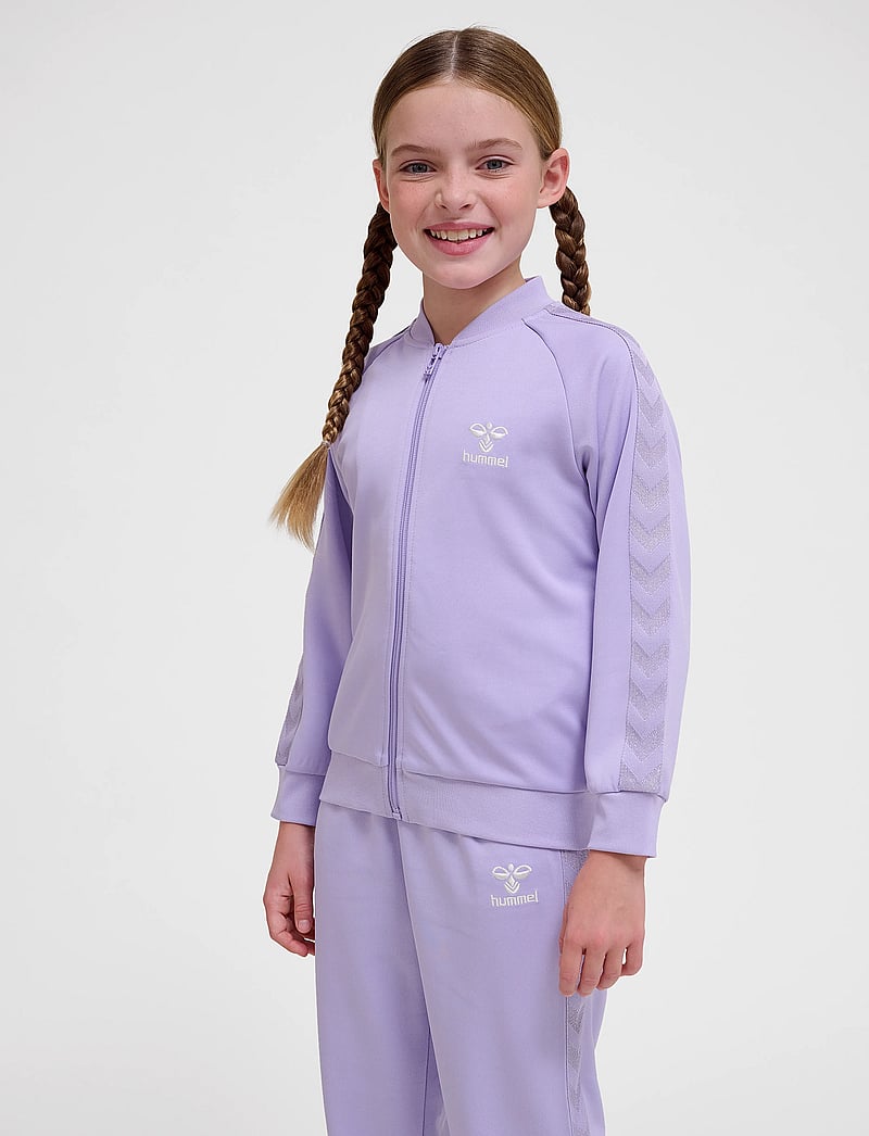 Hummel - hmlNOMA ZIP JACKET - sweatshirts - lavender - 0