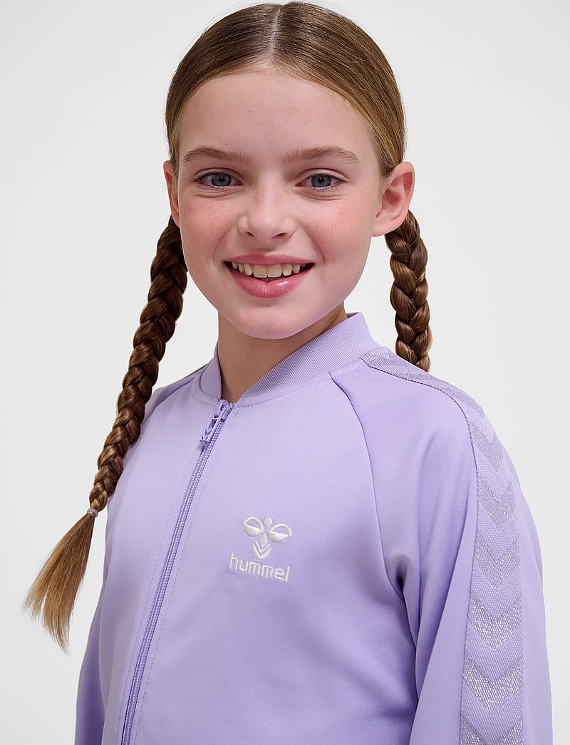 Hummel - hmlNOMA ZIP JACKET - sweatshirts - lavender - 5